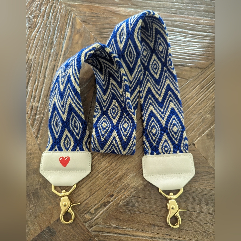 The classic salt crossbody strap